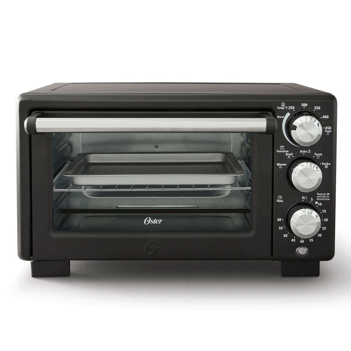 4-Slice Convection Toaster Oven, Matte Black E106320