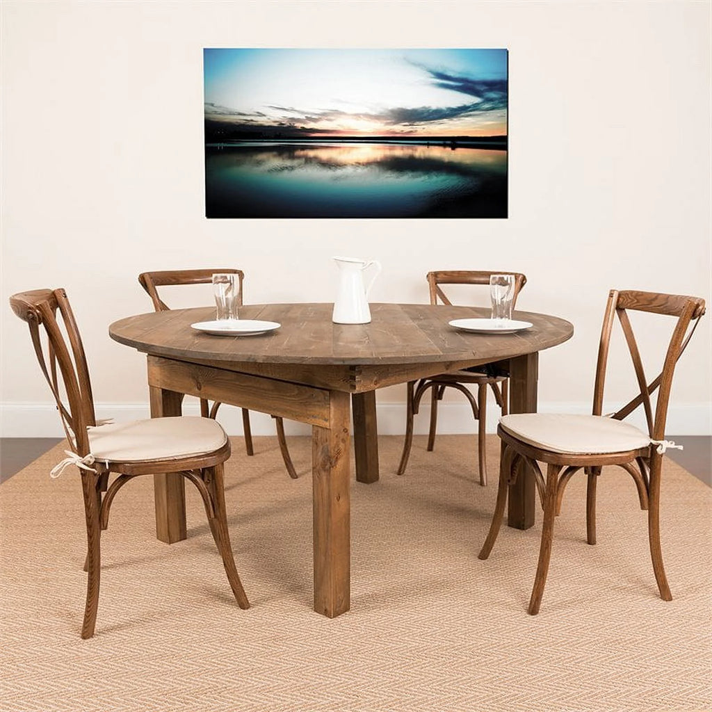 60" Round Farm Dining Table D460284