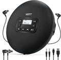 Portable CD Player with Headphones, Anti-Skip, LCD Display, Black A4989