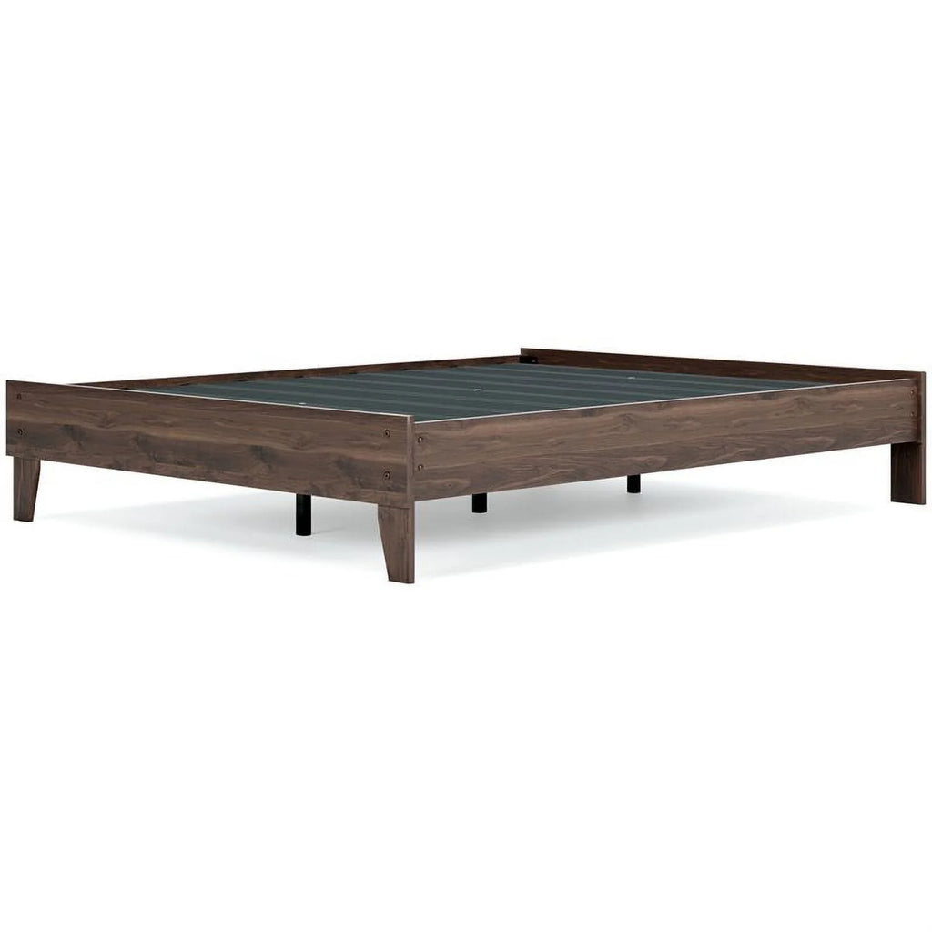 Queen Engineered Wood Platform Bed S8254