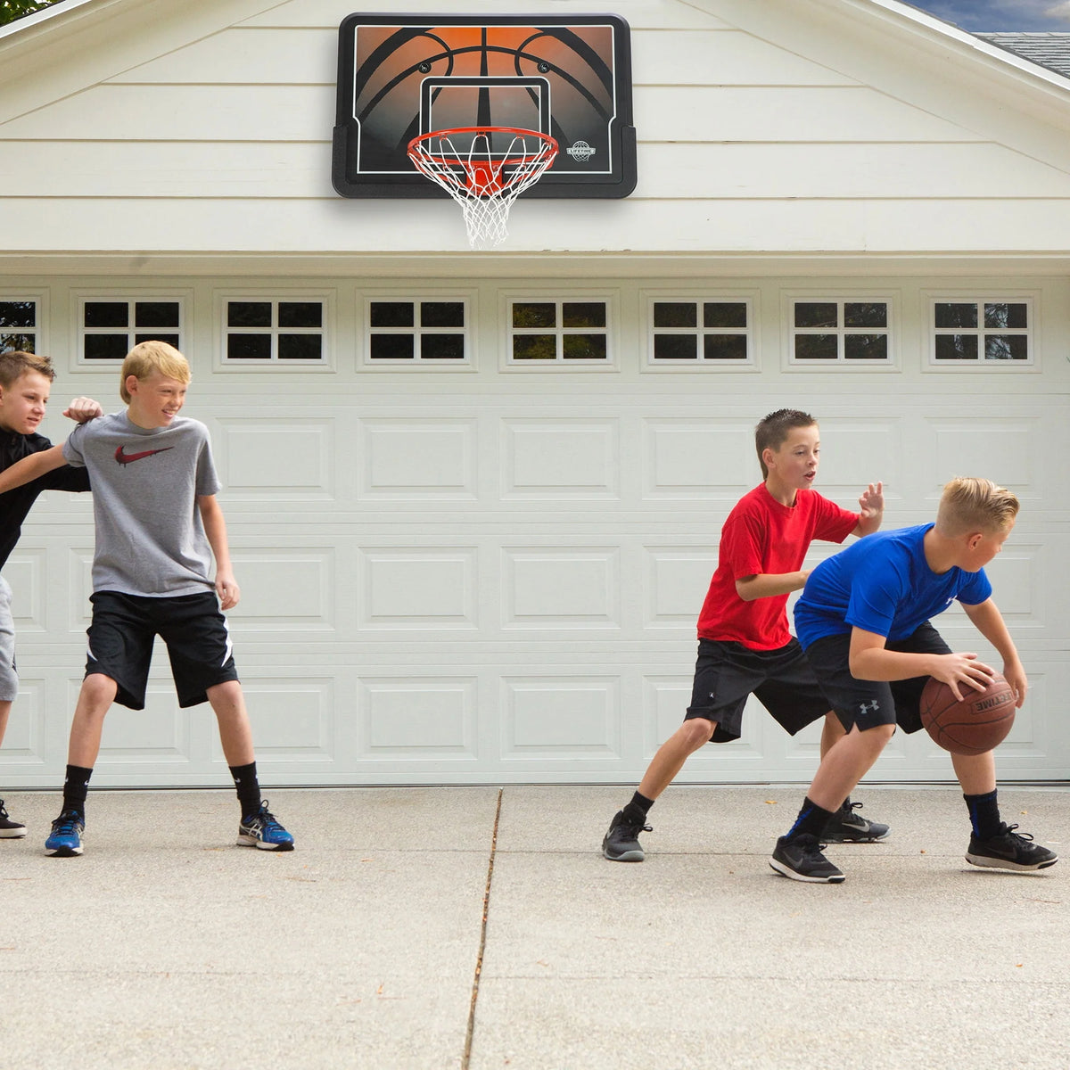 44 inch Basketball Backboard and Rim Combo G849