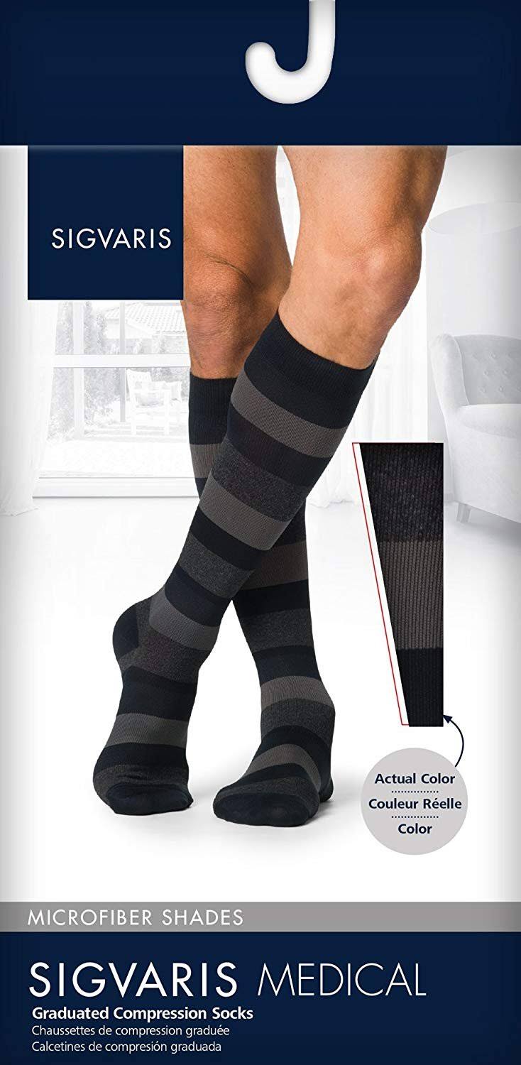 Microfiber Calf High Compression Socks X60488