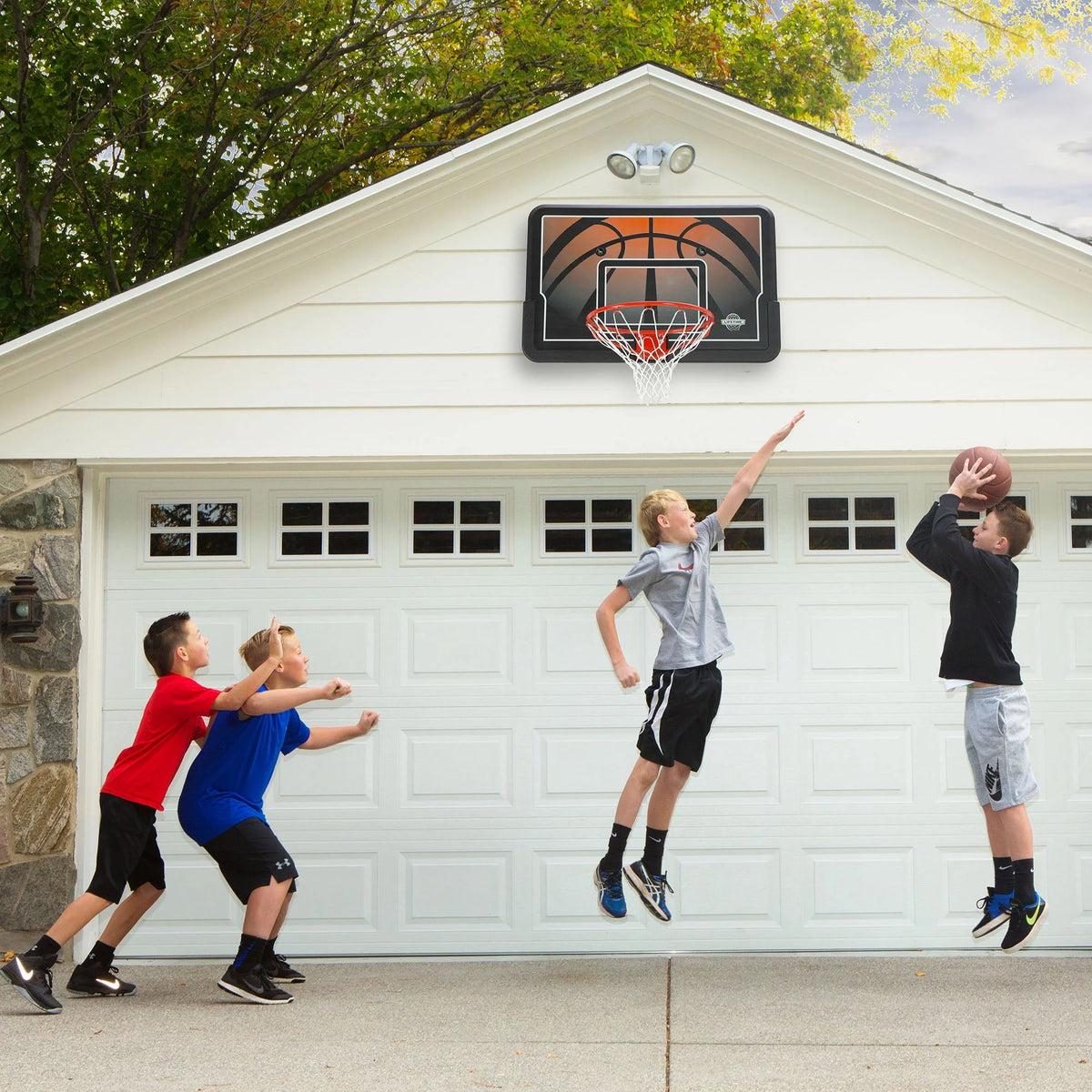 44 inch Basketball Backboard and Rim Combo G849