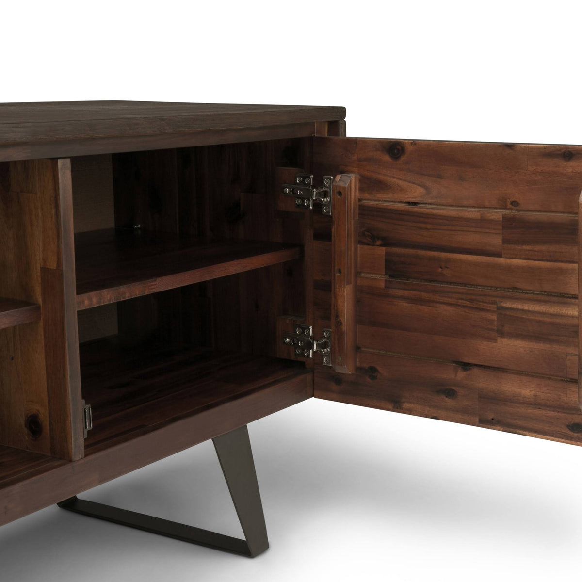 Solid Acacia Wood TV Media Stand Z590