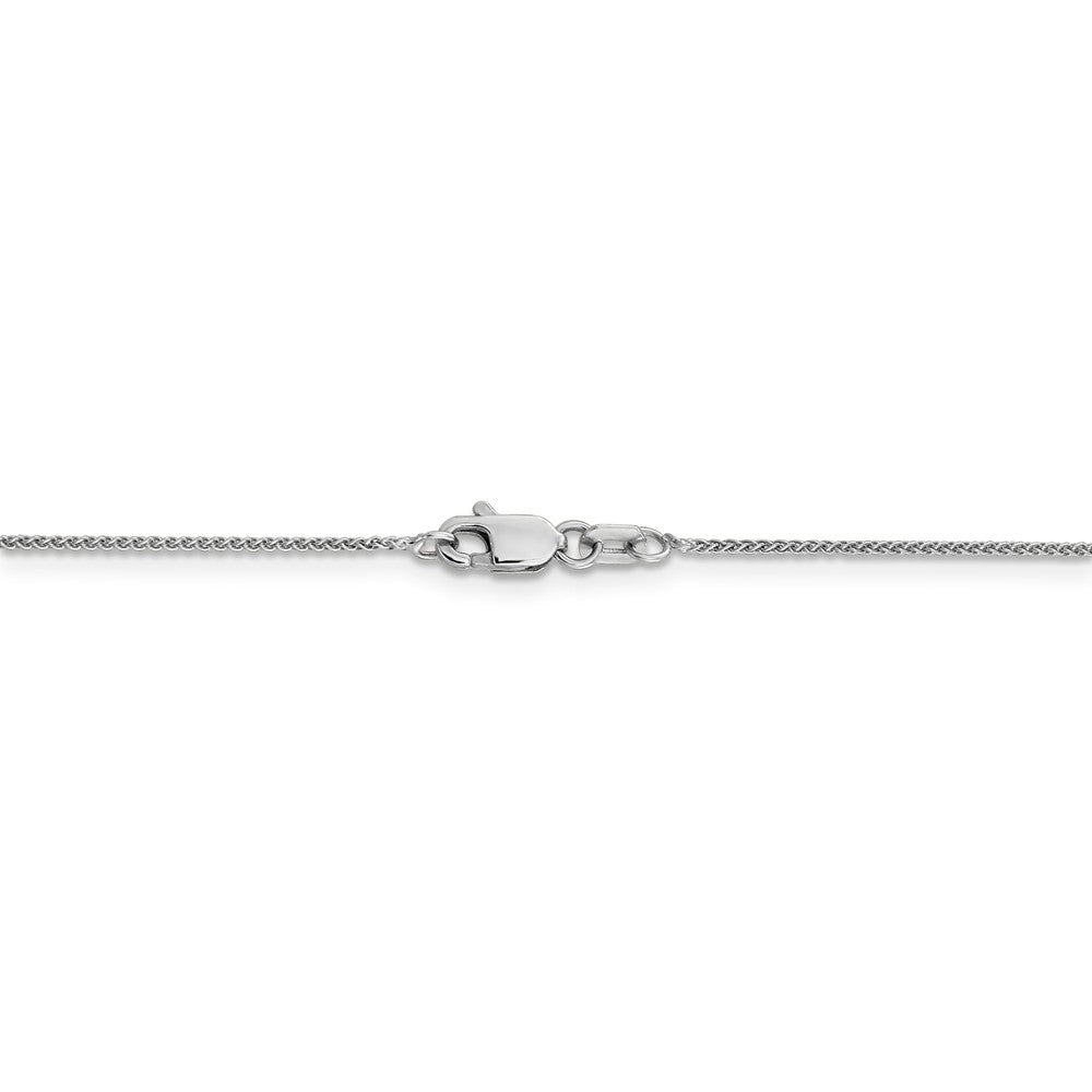 14K White Gold .8mm Baby Wheat Chain W498532