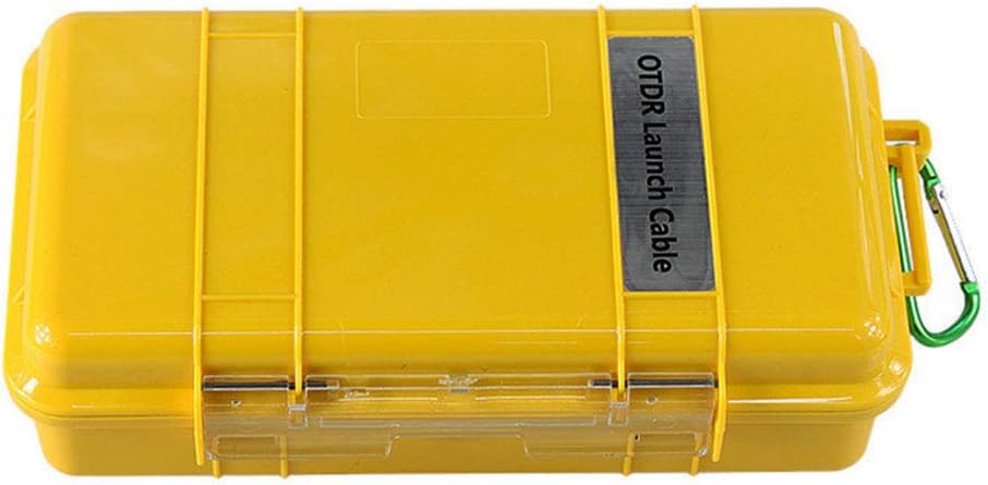 Fiber Optic OTDR Launch Cable Box Singlemode 9/125 SC/UPC-SC/APC Connector (1000M) T644155
